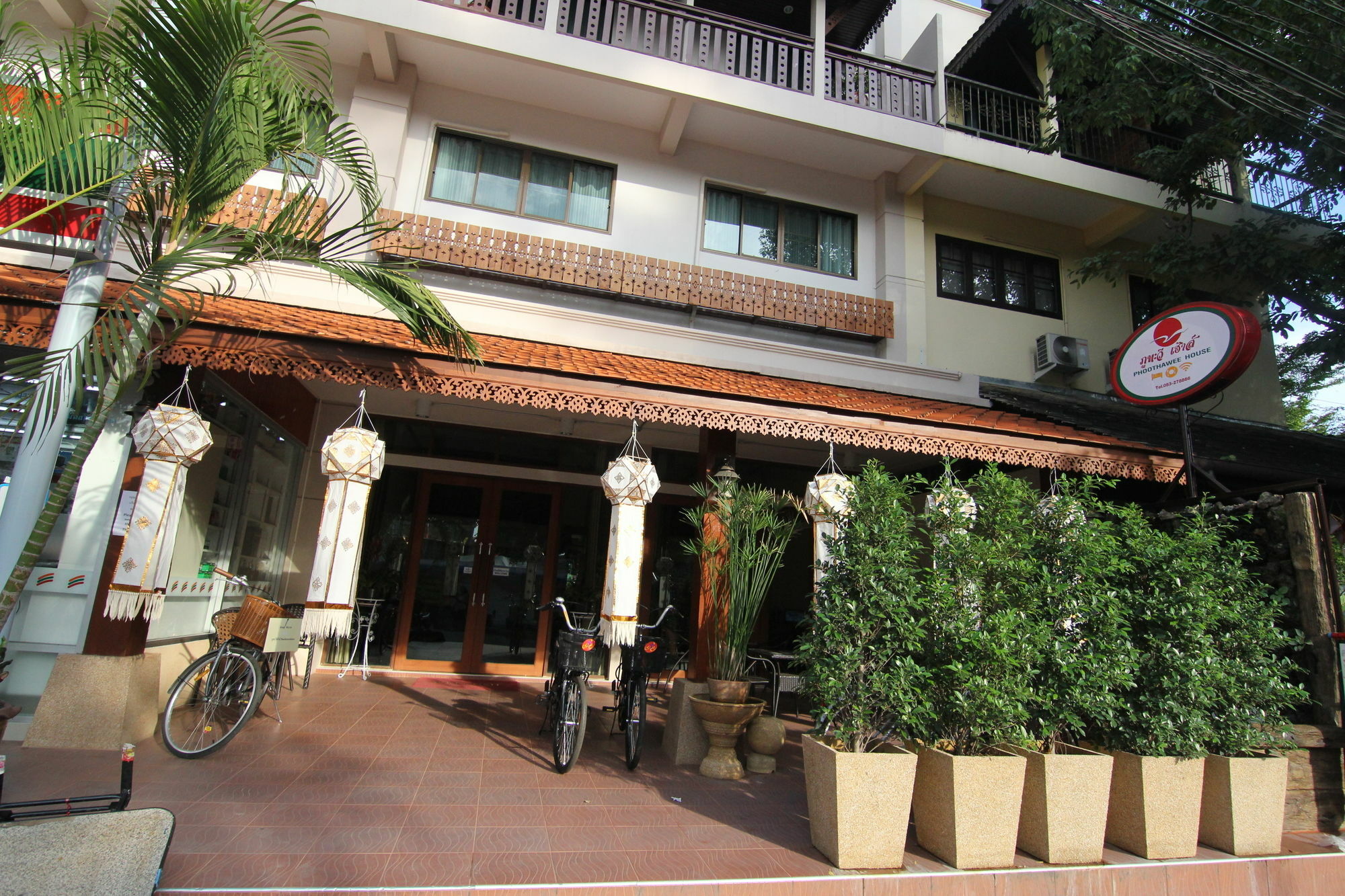 Hotel Phoothawee House Chiang Mai Exterior foto